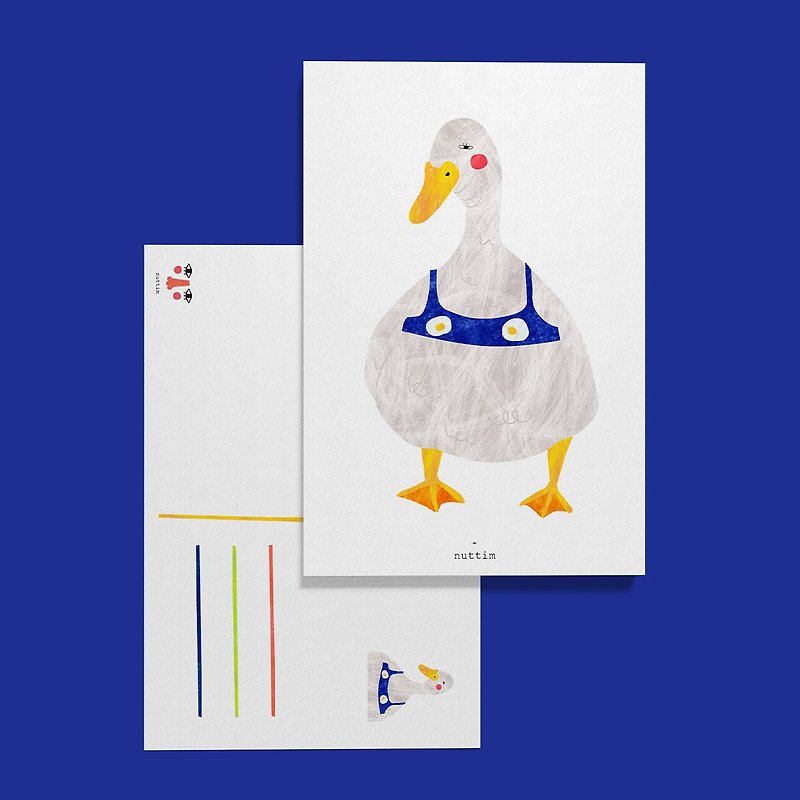 Postcard : duck quace quace - Cards & Postcards - Paper Orange