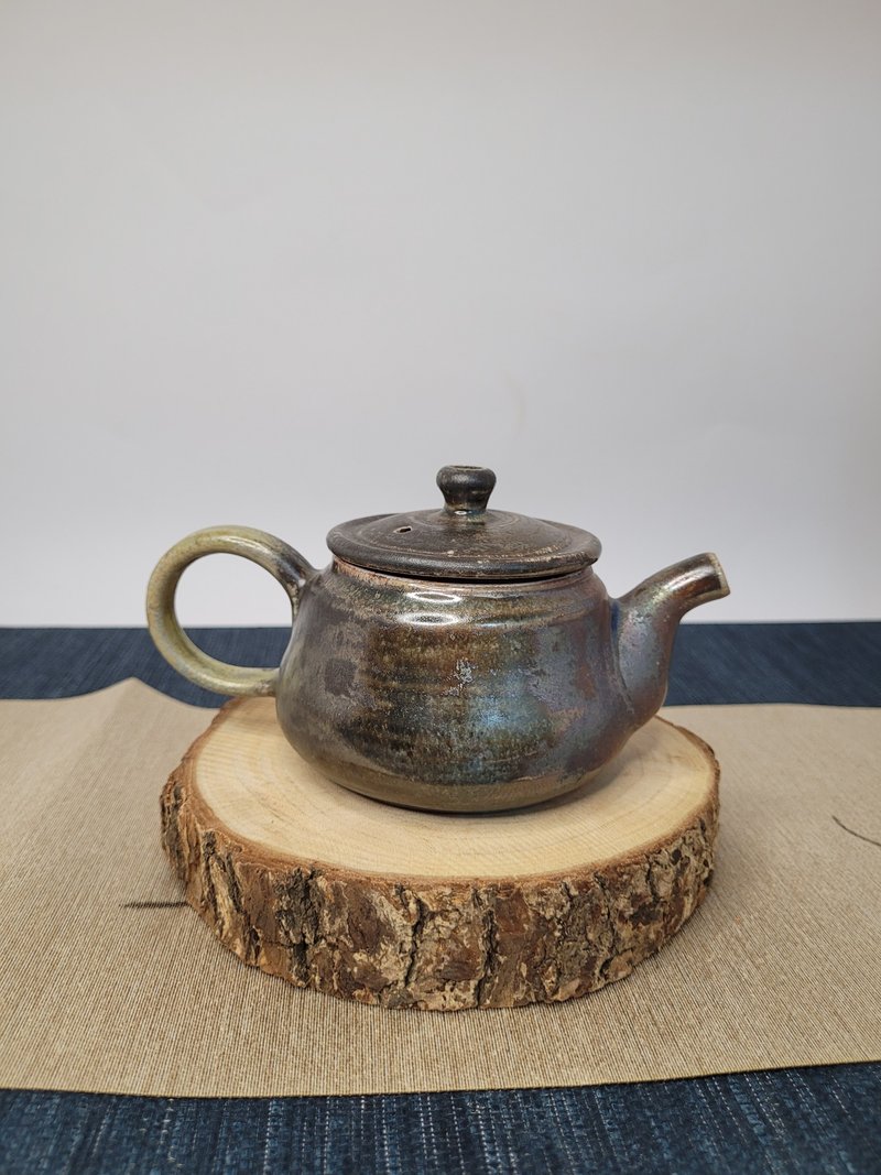 Wood-fired teapot, firewood-fired teapot, firewood-fired Kung Fu teapot, wood-fired Chinese teapot - ถ้วย - เครื่องลายคราม 