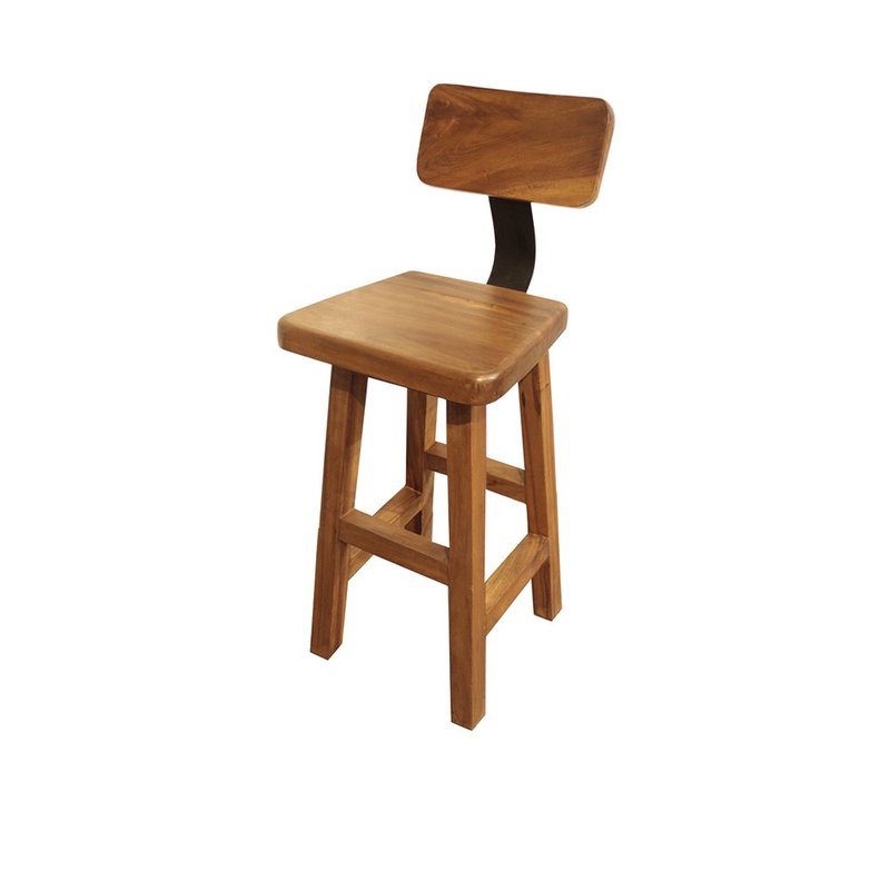 [Jidi City 100% teak furniture] PP526 teak table, chair, stool, high stool, chair back - เก้าอี้โซฟา - ไม้ 