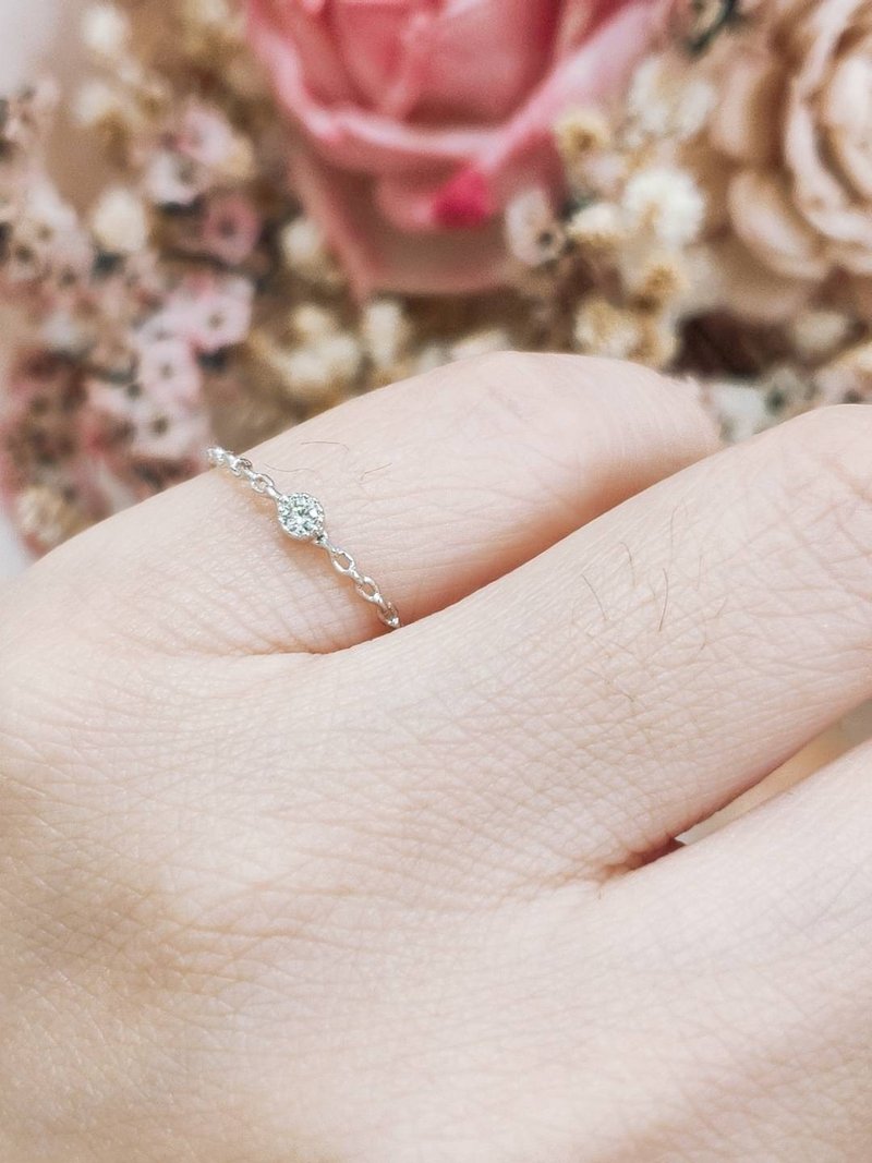 朵璽珠寶 鏈愛鑽戒 - 戒指 - 其他金屬 