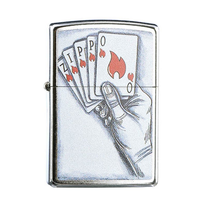 【ZIPPO官方旗艦店】 一手好牌防風打火機 - 其他 - 銅/黃銅 