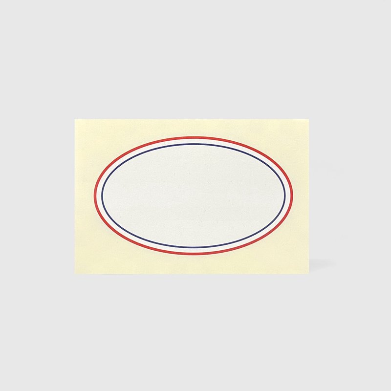 Red round | Memo Pad - 便條紙/便利貼 - 紙 多色