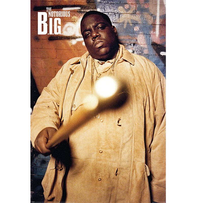 聲名狼藉先生 The Notorious B.I.G. (Cane) 英國進口海報 - 海報/掛畫/掛布 - 其他材質 多色