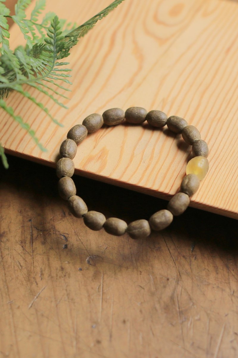 Yiranzhi Incense Products | Ancient Formula Cloud Cover Incense | Natural Incense Small Date Beads Bracelet | Incense Body Health - สร้อยข้อมือ - พืช/ดอกไม้ 