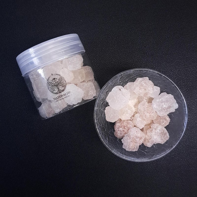 海鹽 100g | 消磁淨化 | 保護 | 驅邪 | 舒緩疼痛 - 香氛/精油/擴香 - 環保材質 白色