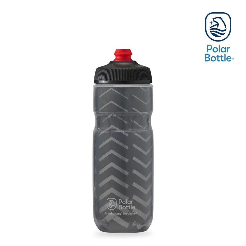 Polar Bottle 20oz 雙層保冷噴射水壺 BOLT 灰銀 - 運動配件 - 塑膠 灰色