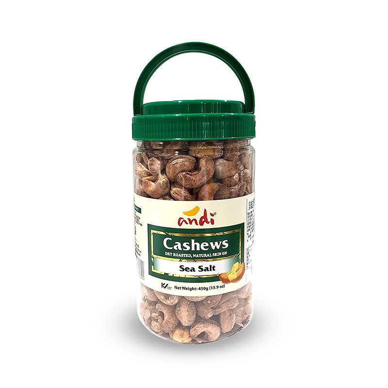 【Small Year's Eve】andi salty cashew nuts with skin (450g) The shelf life of spot products until 2020/9/1 - ถั่ว - วัสดุอื่นๆ 