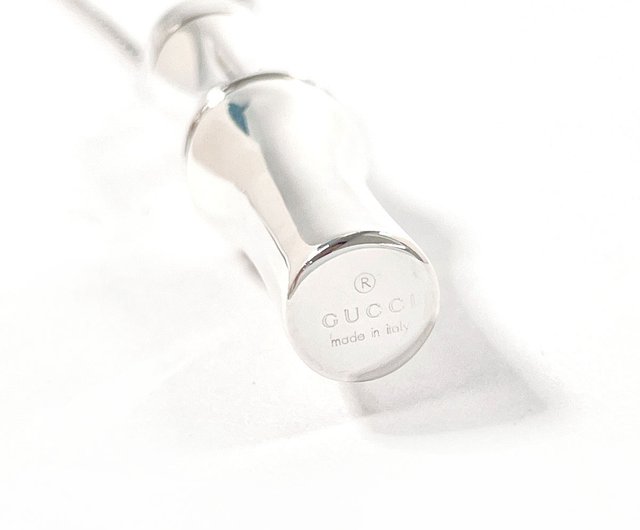 日本直送 中古美品】グッチ GUCCI ネックレス バンブー ロング