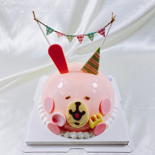 GJ.cake 卡娜赫拉 生日蛋糕 造型 客製 卡通 翻糖 滿周歲 6 8吋 面交