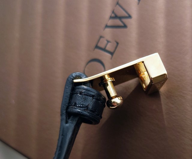 LOEWE ロエベ ベルト ブラウン アナグラム レザー vintage