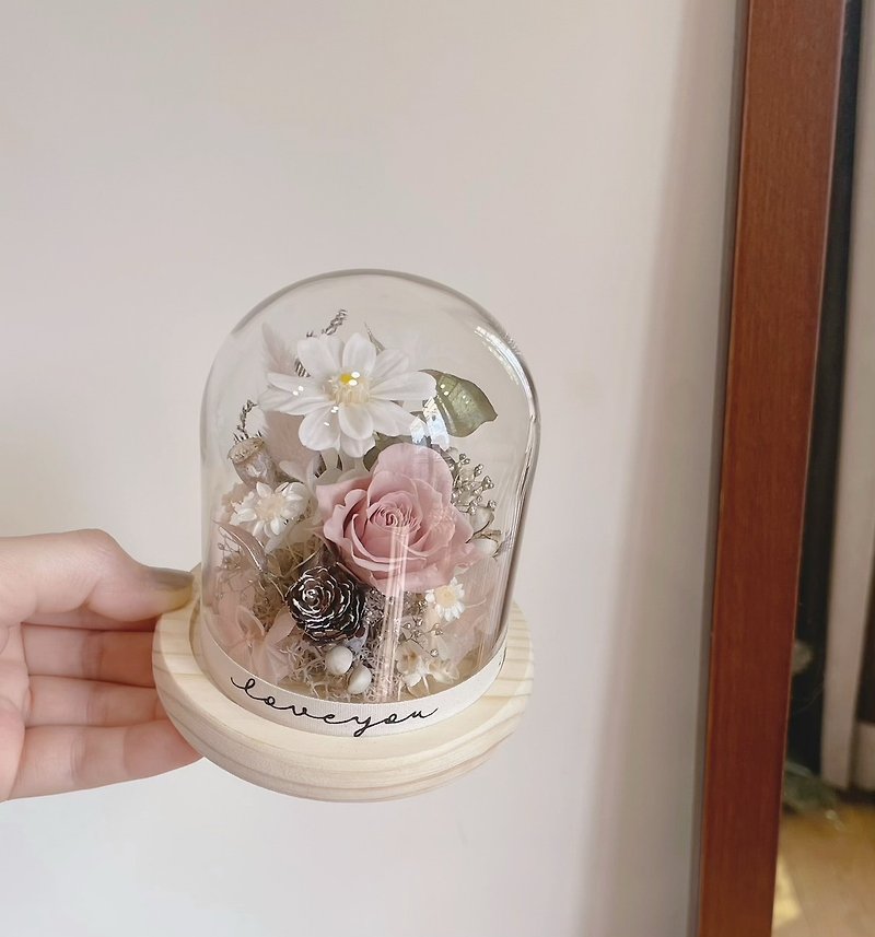 【Zinnia Eternal Flower Cup】Christmas Gift Birthday Gift Valentine's Day Eternal Flower Rose - Dried Flowers & Bouquets - Plants & Flowers 