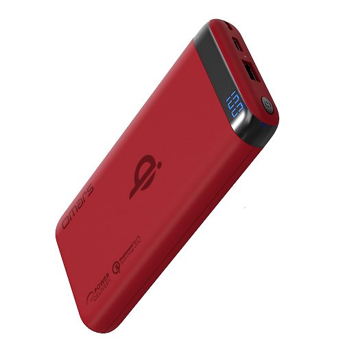 杰鼎奧拉 omars USB Type-C & QC 3.0 無線快充行動電源