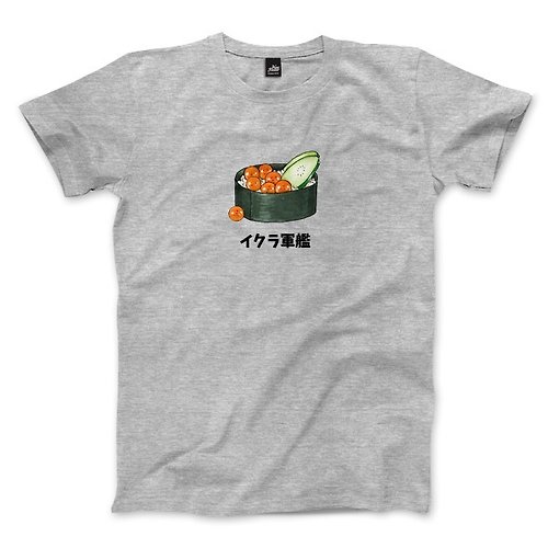 ViewFinder 鮭魚卵軍艦 - 深麻灰 - 中性版T恤