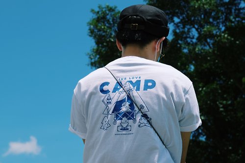 KUKKA OUTDOOR LIFESTYLE Camper Puu - LIVE. LOVE. CAMP 露營T恤 情侶服 親子
