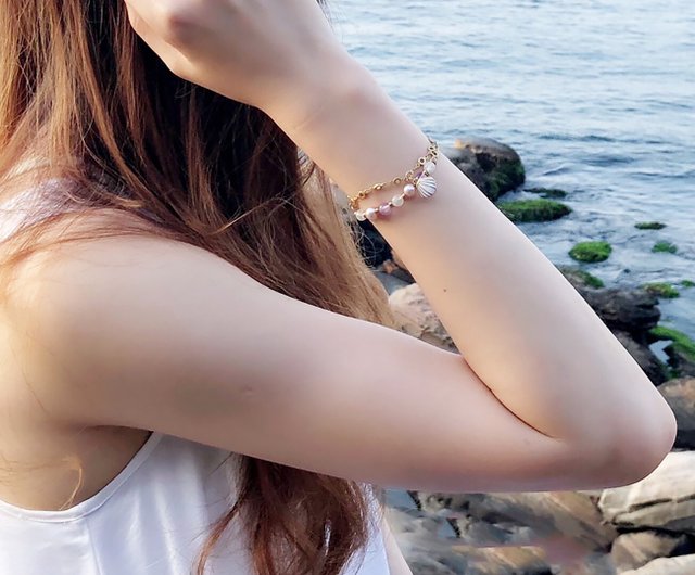 本日〆 美品✨️k18 臭 ブレスレット