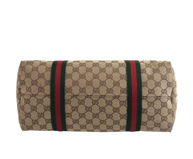 日本直送 名牌中古包 】GUCCI グッチ GG柄 シェリーライン ブーツ