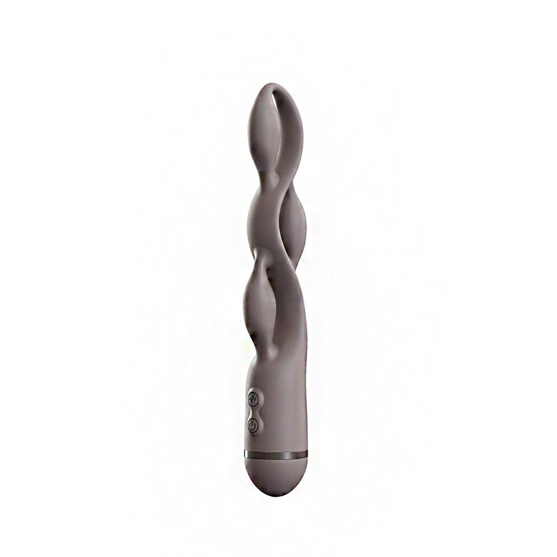 UEROS three-body streaming massage stick-star Brown - Adult Products - Other Materials 