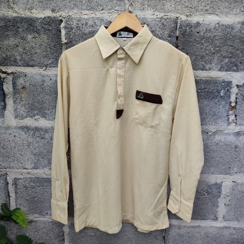 goodviewvintageshop Vintage walrus golfwear long sleeve Polo Shirt