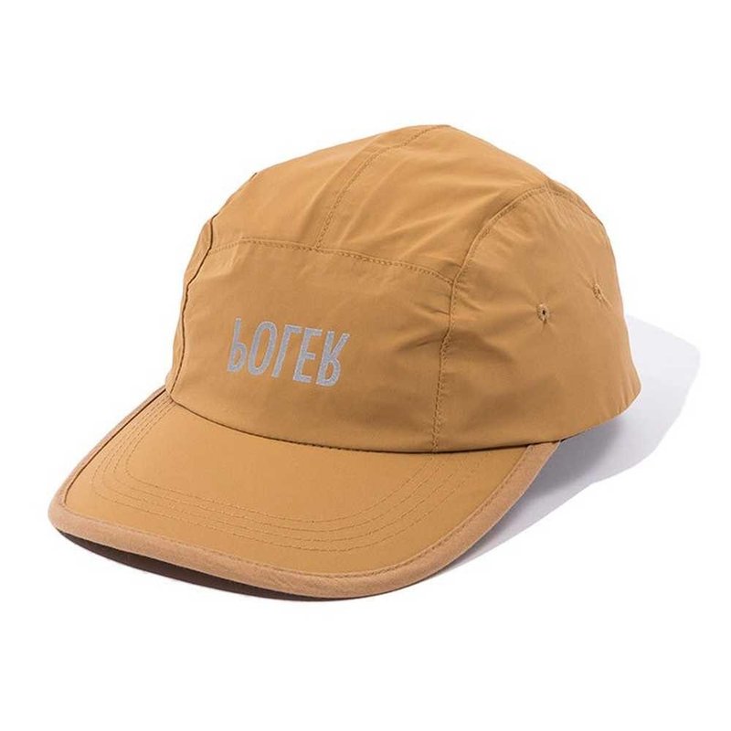 Japan limited POLER 3.0L STORM PROOF SHELL CAP waterproof five-part hat Khaki - Hats & Caps - Other Materials Khaki