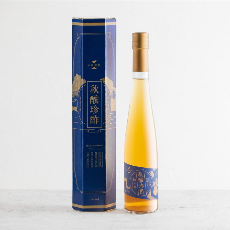 iTQi一星認證丨秋釀珍酢丨天然純釀造柚子醋 375ml - 醋/水果醋 - 新鮮食材 