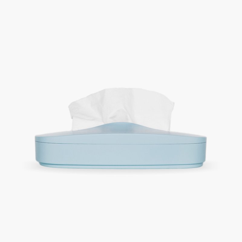 Flexible Tissue Box_Airy Blue - Tissue Boxes - Plastic Blue