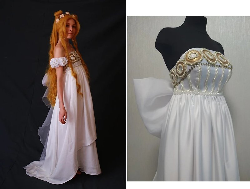 Usagi Tsukino Neo Queen Princess Serenity cosplay costume dress - 其他 - 其他材質 