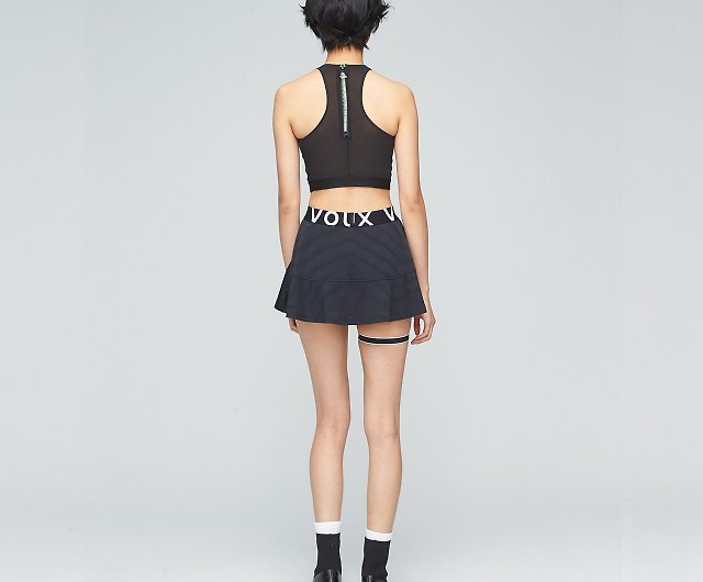 Ultracool-cool breathable jacquard hakama (female)-film black - Shop VOUX  Skirts - Pinkoi
