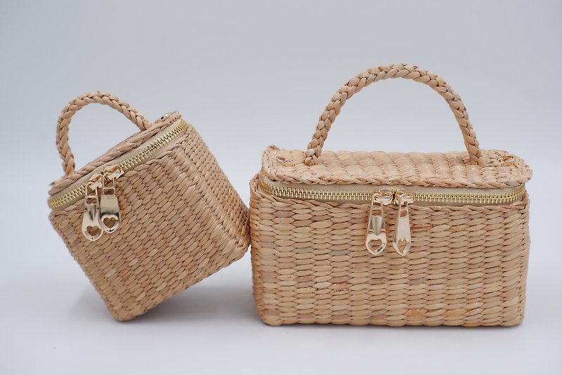 Woven bag, water hyacinth woven bag mommy and me bag Matching Bags - 其他 - 植物．花 