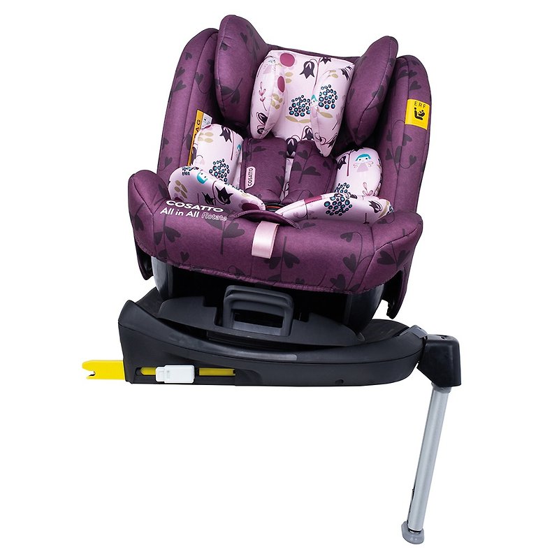 英國 Cosatto All in All Rotate 汽車安全座椅 - Fairy Garden - 其他 - 其他材質 紫色