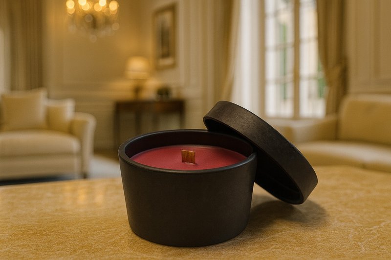 Malina - Corpus - เทียน/เชิงเทียน - เรซิน สีดำ