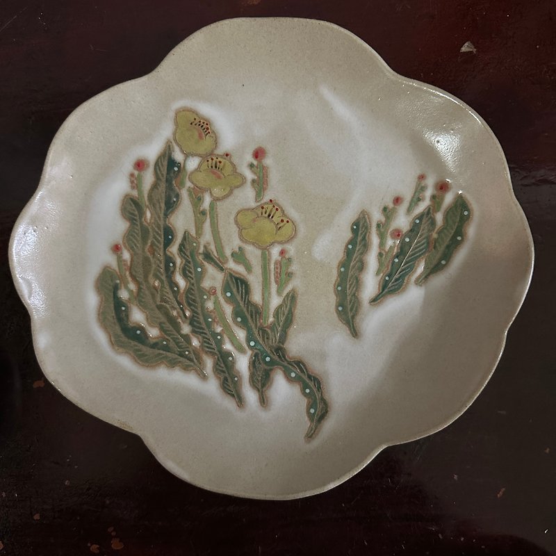The Lost Flower Tray - Plates & Trays - Pottery 
