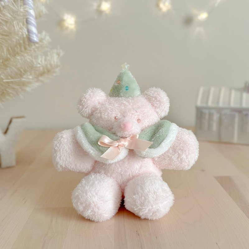 Christmas Tree Bear Plush Toy - Konpeito Forest - Kids' Toys - Other Man-Made Fibers Pink