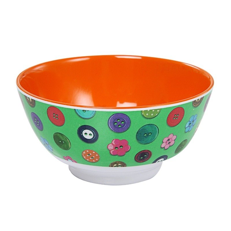 Button 6 "Bowl - Green - Bowls - Plastic 