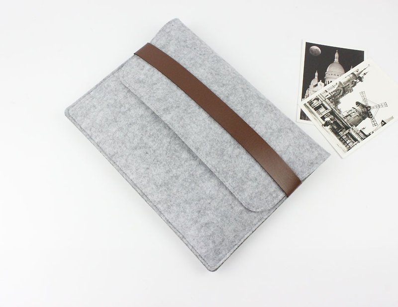 Limited Time Only Only One Perfold Felt Apple Computer Case Woolet MacBook 12 "Laptop Bag MacBook 12 - อื่นๆ - เส้นใยสังเคราะห์ 