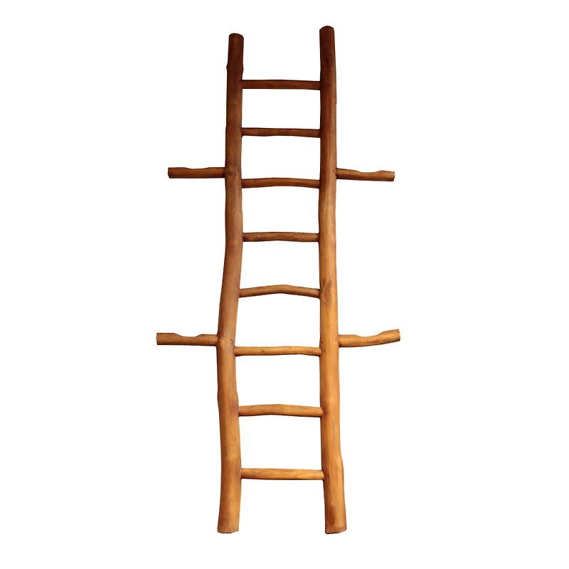 [Jidi City 100% teak furniture] HYSS060B four-reach stair coat rack - Hangers & Hooks - Wood 