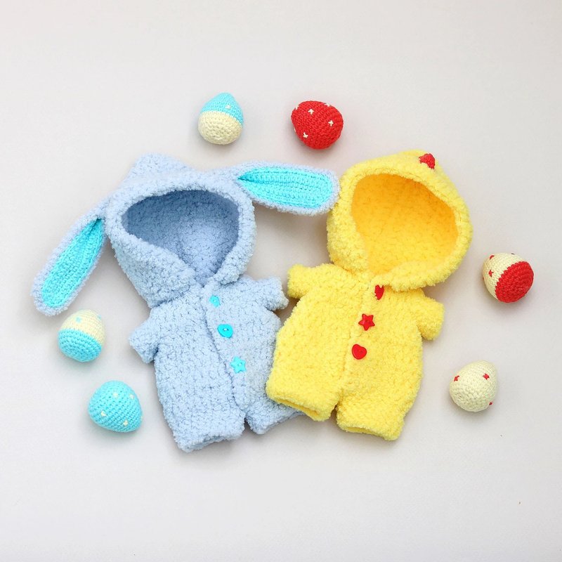 Baby Sophie outfit - crochet clothes jumpsuits and eggs / Amigurumi tutorial PDF - 手工藝教學/工具書 - 其他材質 
