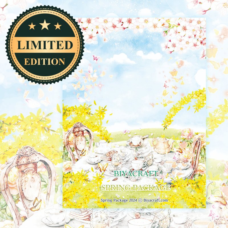 Spring Package – Limited Edition Until May - 貼紙 - 紙 黃色