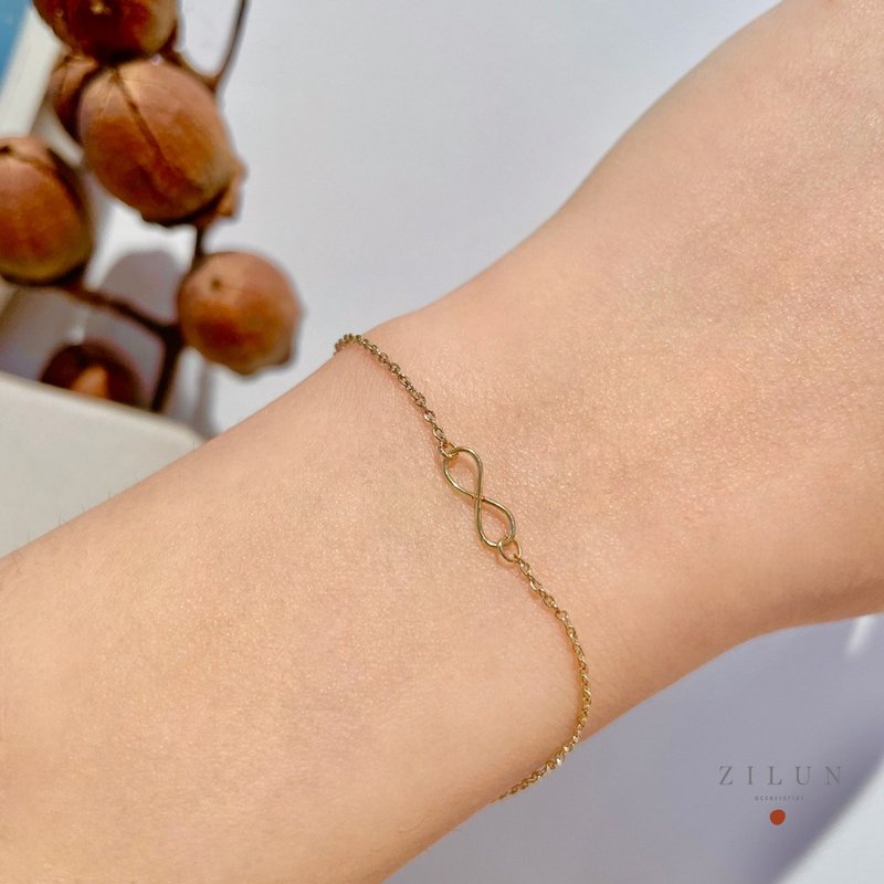 │Simple│Mini Unlimited• High texture and fineness• Bracelet• American 14K Gold Note• 14kgf - สร้อยข้อมือ - ทองแดงทองเหลือง 