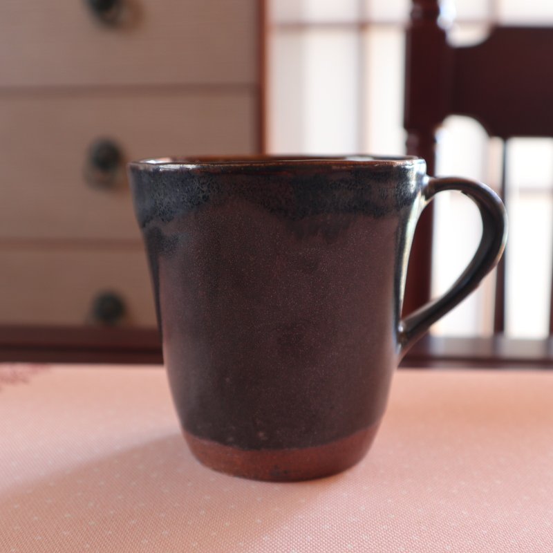 Rustic cup handcrafted pottery made in Japan made by Japanese pottery artist - Mugs - Pottery 