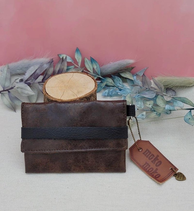 Multifunctional Card Holder - ID & Badge Holders - Other Materials Brown