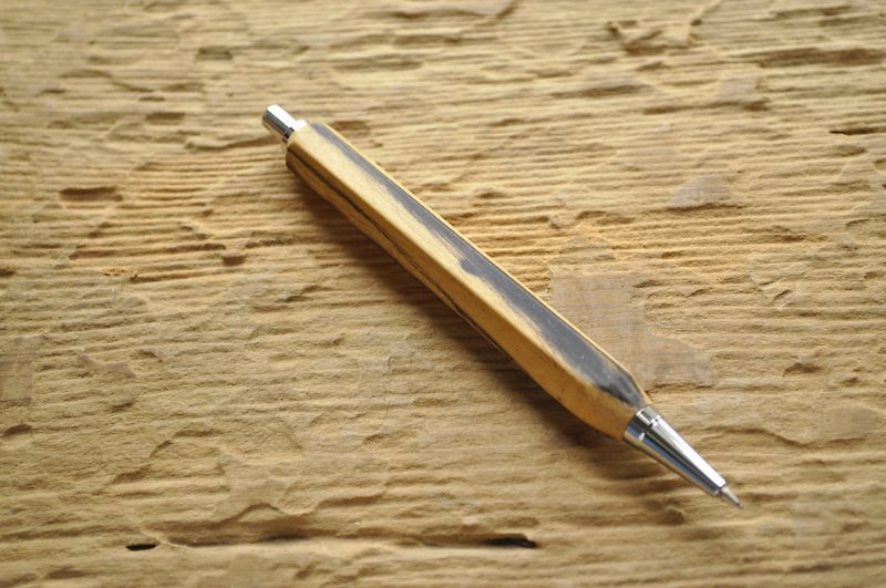 蜜蜂色黑白檀 六角鉛筆 木筆/文具/自動鉛筆 - 鉛筆/自動鉛筆 - 木頭 黃色