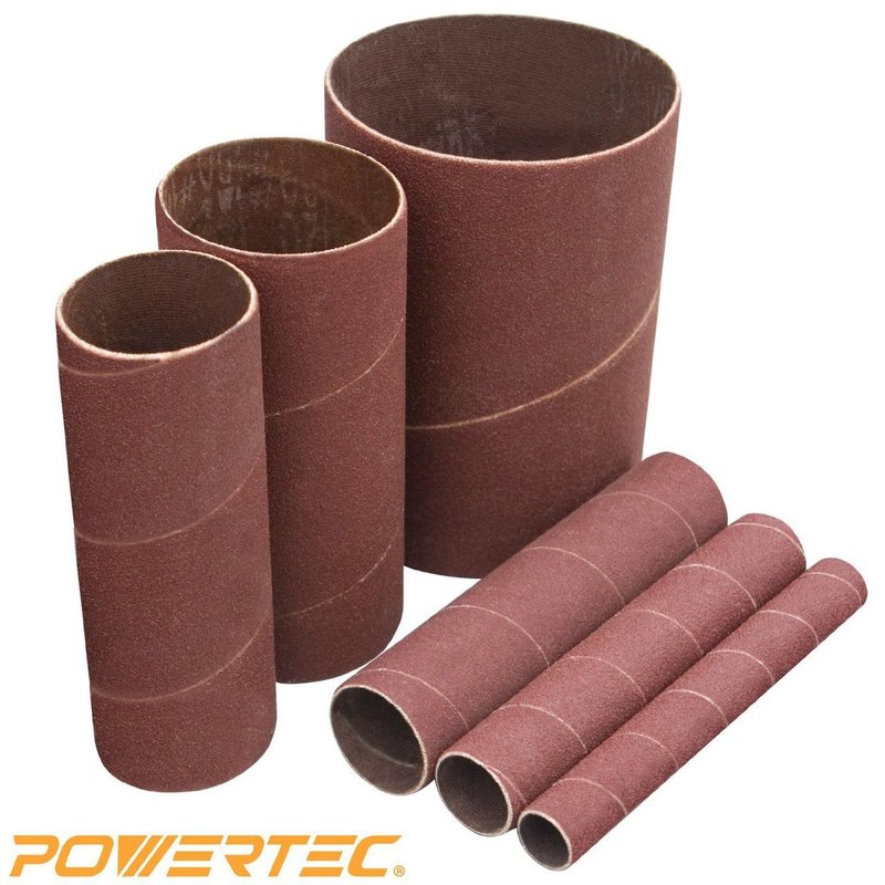 美國POWERTEC 立軸砂光機替代砂紙套組 (1套組6個尺寸) - 其他 - 其他材質 