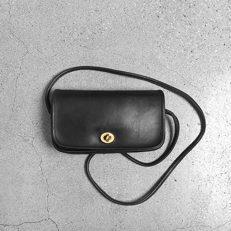 Coach Vintage Bag - กระเป๋าแมสเซนเจอร์ - หนังแท้ สีดำ