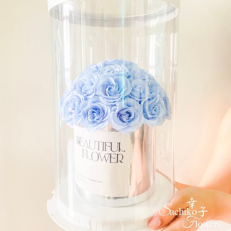 Eternal Explosive Explosive Bucket-Sky Blue - Dried Flowers & Bouquets - Plants & Flowers Blue