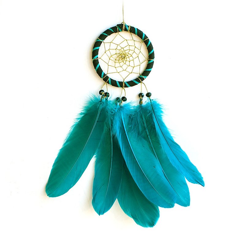 Gorgeous Lake Green (Ranking Two Colors) Dream Catcher Finished-Christmas Gift for Boyfriend - อื่นๆ - วัสดุอื่นๆ 