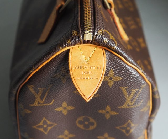 LOUIS VUITTON ルイヴィトン スピーディ25 ボストンバッグ モノグラム ヴィンテージ - ショップ OLIM VINTAGE トートバッグ・ハンドバッグ  - Pinkoi