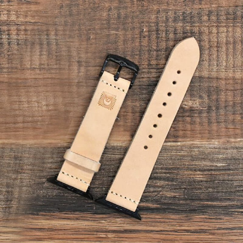 日本製 栃木皮革 Apple Watch 全機型適用 錶帶 - 其他 - 真皮 多色