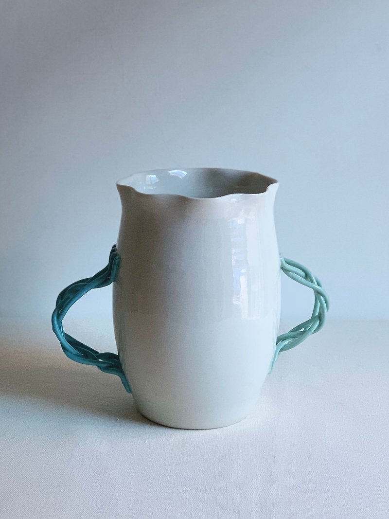 Dream Catcher - Exhibit/Flower - Pottery & Ceramics - Porcelain White