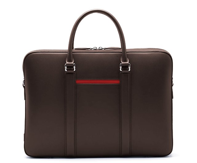 Maverick & Co. Manhattan Deluxe Leather Briefcase