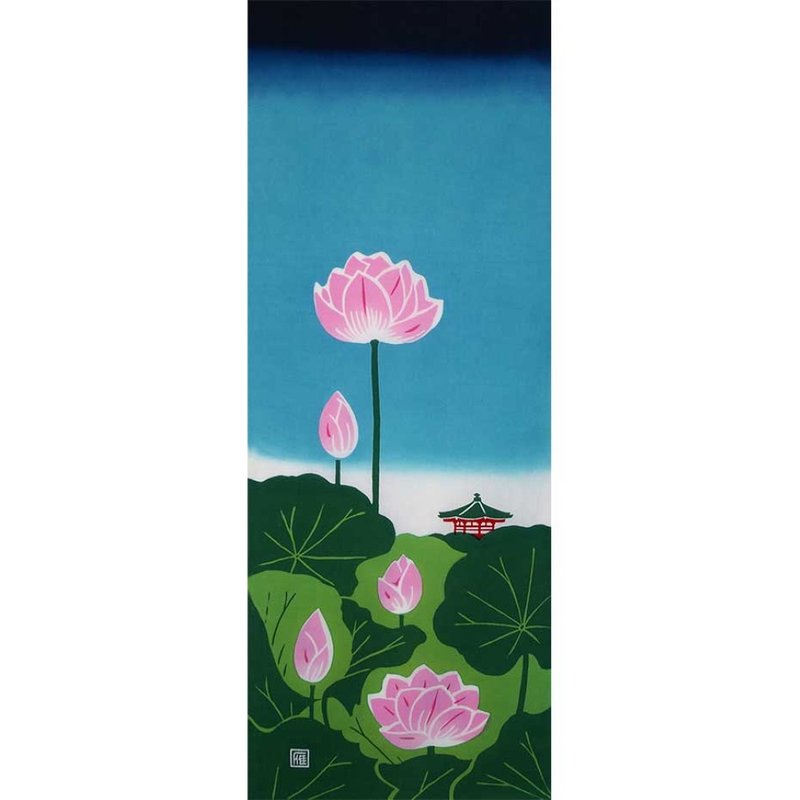 京都手拭巾-日本之夏 - 海報/掛畫/掛布 - 棉．麻 